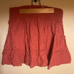 American Eagle pink skirt
